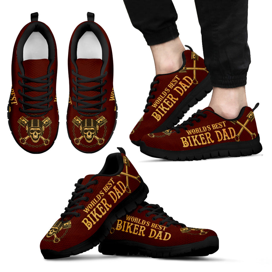 Sneakers Worlds Best Biker Dad