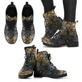 Dragonfly Henna Women's Leather Boots