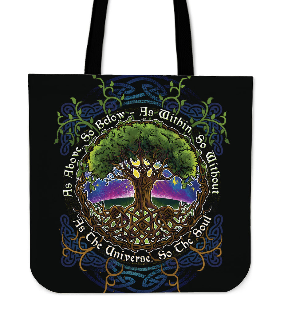 As Above So Below Tote- JUST PAY SHIPPING