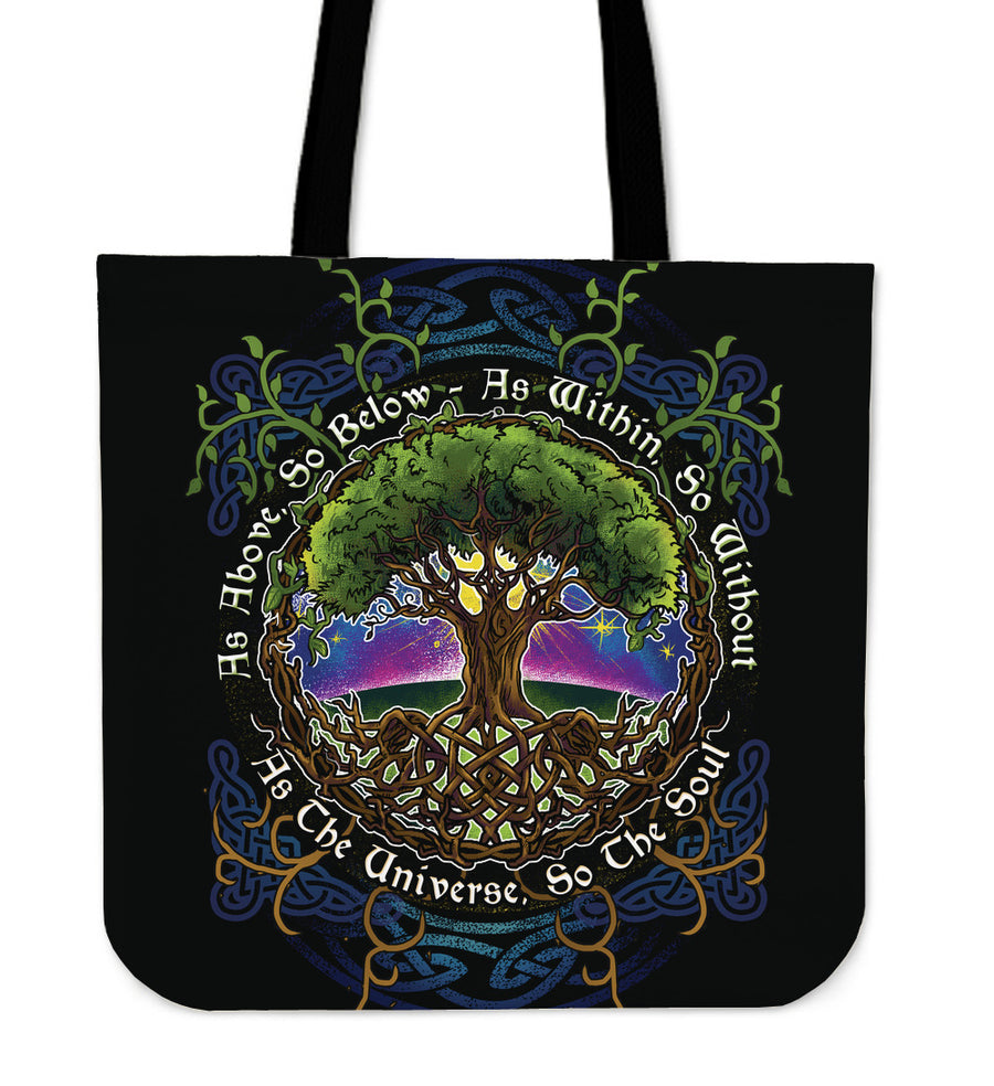 As Above So Below Tote- JUST PAY SHIPPING