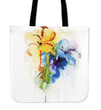 Watercolor Floral Tote Bag- JUST PAY SHIPPING