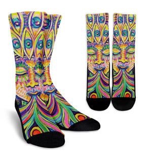 Buddha Eye Breath Crew Socks