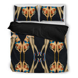 Woven Dance Retro Girl Ikat