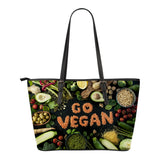 Go Vegan Small Leather Tote