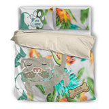 Woven Dance "Sleeping With The Dog" Custom Duvet Covers