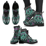 Hippie- Boho Peace Women's Leather Boots