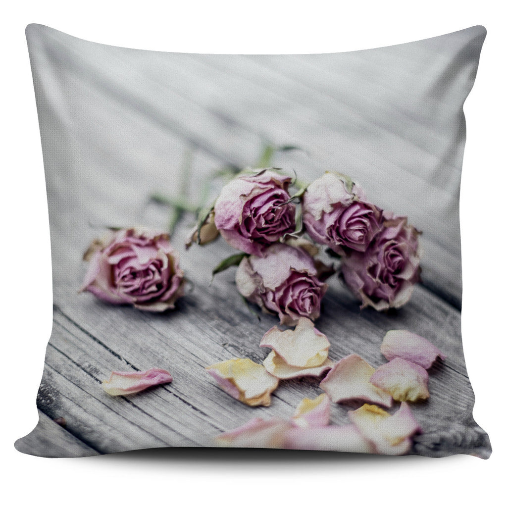 Woven Dance Dried  Roses Custom Cushion Cover