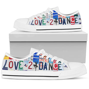 Dance -Love To Dance Low Top Shoes