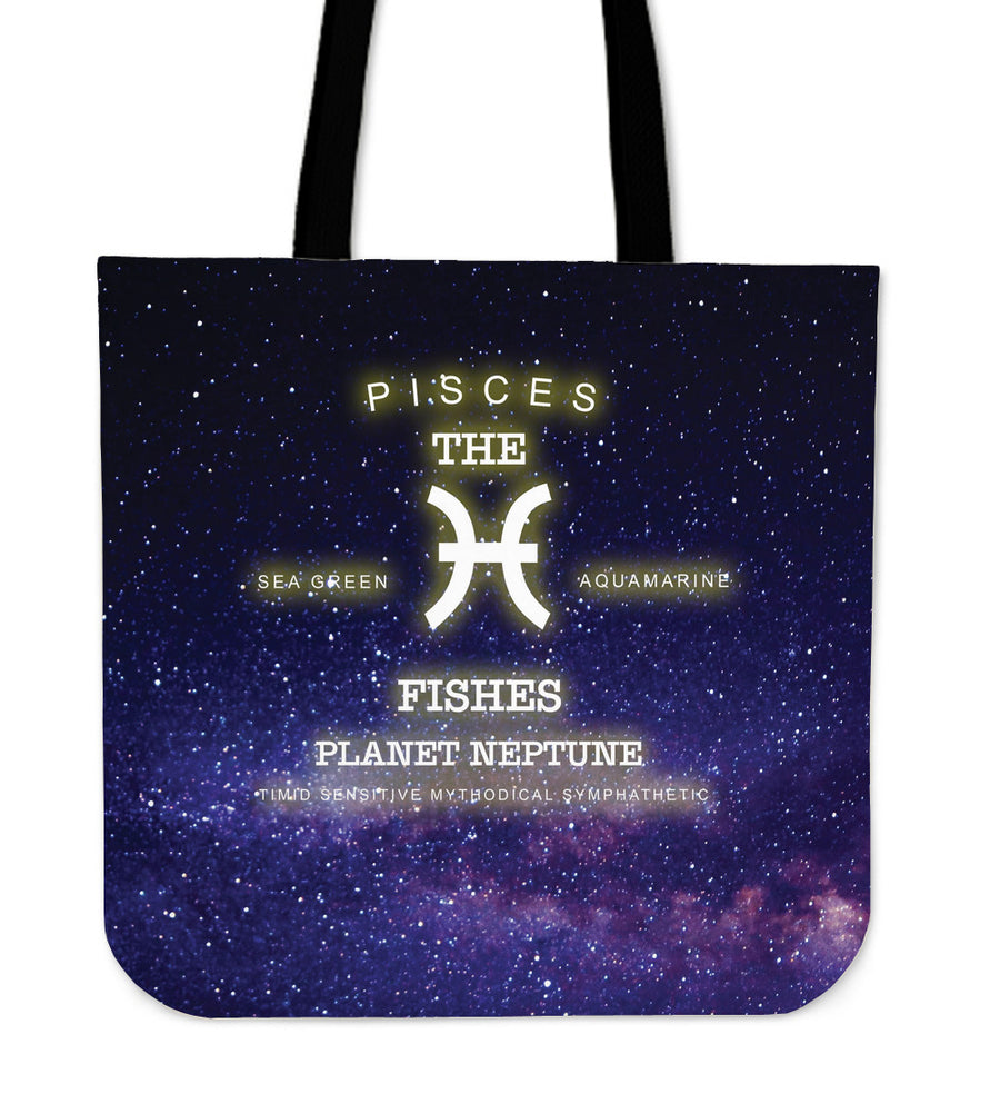 NP Zodiac Pisces Tote Bag