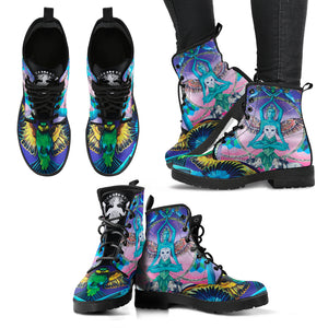 Buddhism Women's Leather Boots
