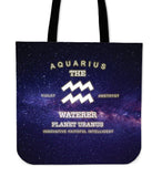 NP Zodiac Aquarius Tote Bag