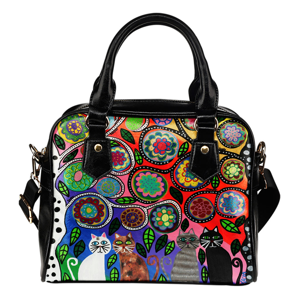 Shoulder Bag "Ready for The Prom" Custom Art Design