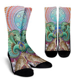 Reflection Reaction Crew Socks