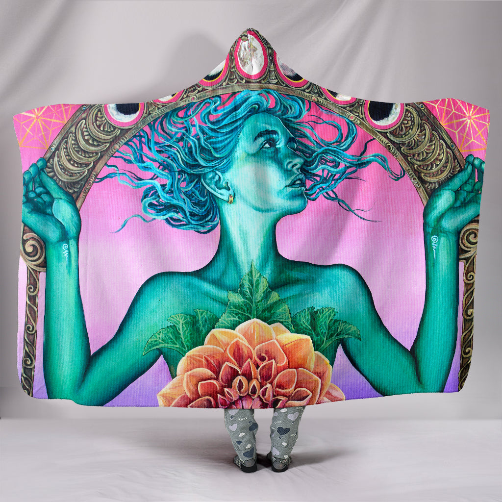 SPIRITUAL-The Gate Of Knowledge - Hooded Blanket