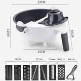 Multifunctional Rotating Vegetable Cutter