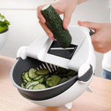 Multifunctional Rotating Vegetable Cutter