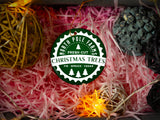 North Pole Farms - Ceramic Round Ornament