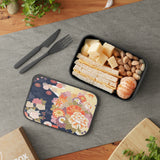 PLA Bento Box with Band and Utensils Japanese Kimono