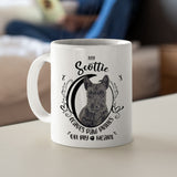 Scottie- My Scottie Leaves Paw Prints On My Heart White Coffee Mug