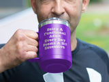 A Functional Adult - Coffee Laser Etched Tumbler