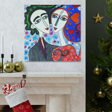 Canvas Gallery Wraps Couple in Love