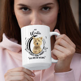 Westie- My Westie Leaves Paw Prints On My Heart White Coffee Mug