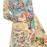 Women's Long Sleeve Dance Dress County Girl