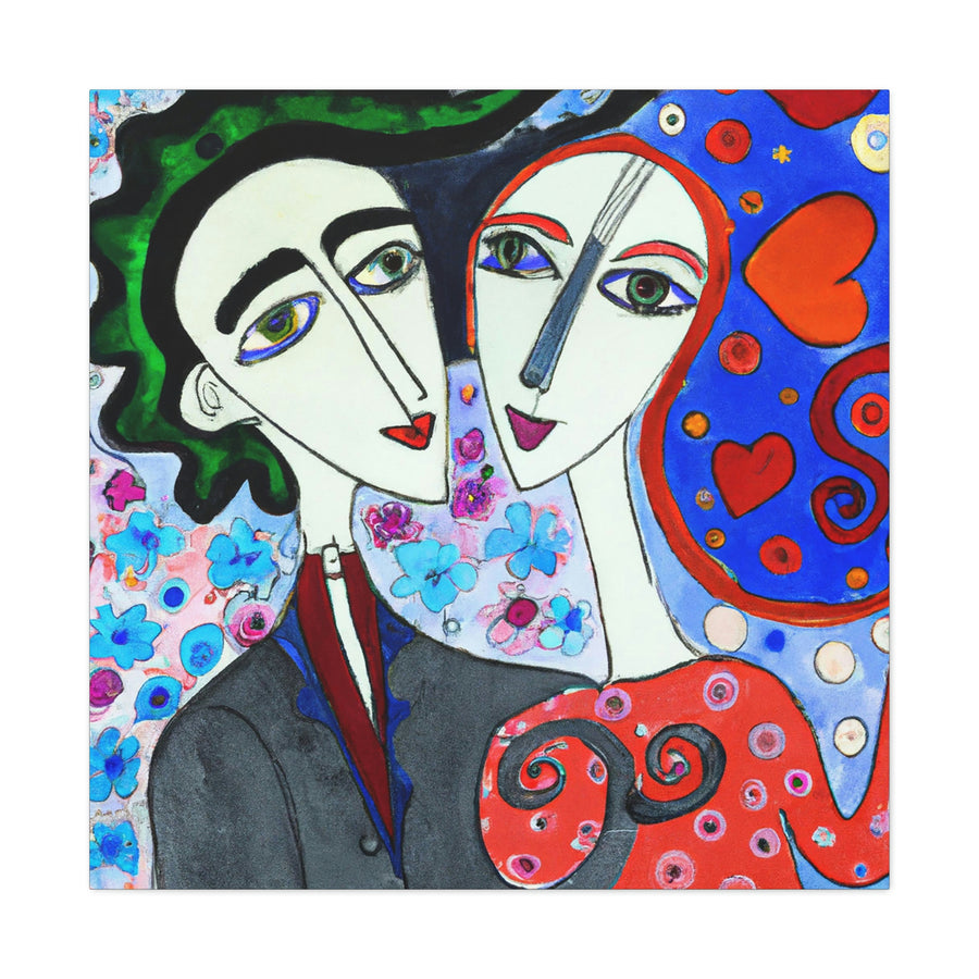 Canvas Gallery Wraps Couple in Love