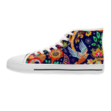 Birds and Flowers Women's High Top Sneakers