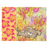 Woven Dance 'Dog Dreams" Custom Fleece Blankets