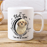 Shih Tzu- My Shih Tzu Leaves Paw Prints On My Heart White Coffee Mug