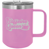 Caffeine Queen - Coffee Laser Etched Tumbler