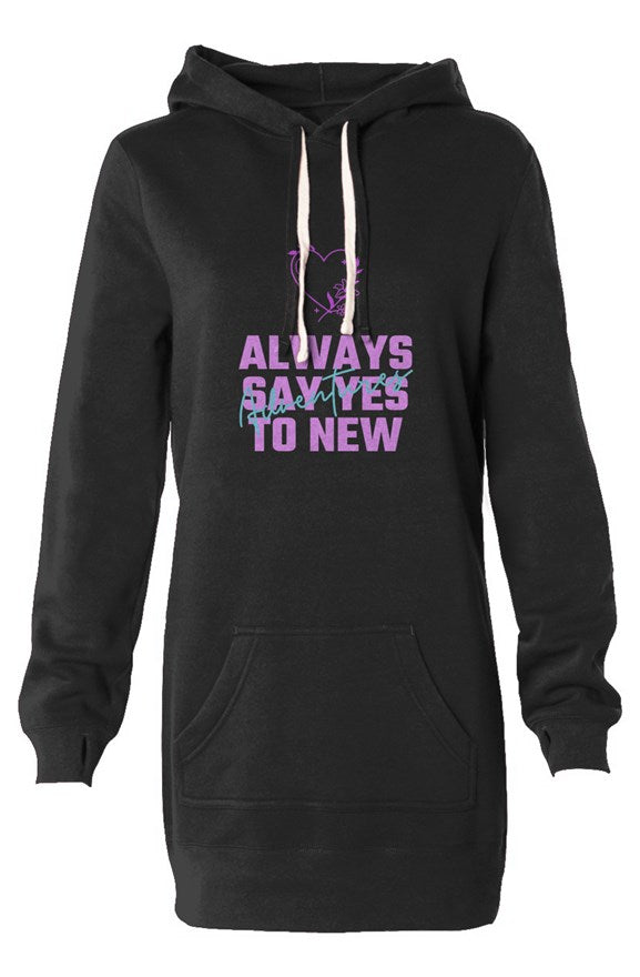 Hooded Sweatshirt Dress