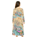 Women's Long Sleeve Dance Dress County Girl