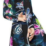 Women's Long Sleeve Dance Dress Folk Flowers Custom Design