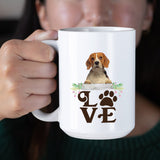 Beagle-LOVE Beagle White Coffee Mug
