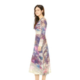 Women's Long Sleeve Dance Dress Sensuous Garden Custom Design