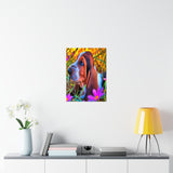 Basset Hound Puppy Premium Matte Vertical Posters