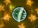 North Pole Farms - Ceramic Round Ornament