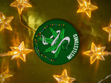 Mistlestoned - Ceramic Round Ornament