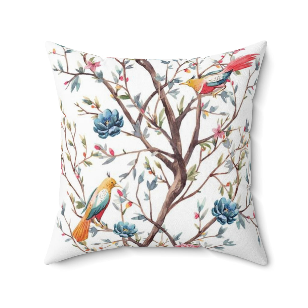 Birds in Tree Pillows 4 Sizes