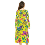 Women's Long Sleeve Dance Dress Fly Like The Birds