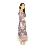Women's Long Sleeve Dance Dress Sensuous Garden Custom Design
