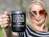 Good Morning - Coffee Laser Etched Tumbler