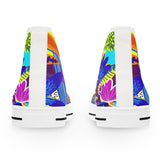 Tropical Splendor Women's High-Top Sneakers