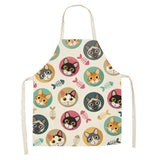 Cat Lovers Cute Cat Print Kitchen Aprons For The Awesome cook