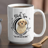 Shih Tzu- My Shih Tzu Leaves Paw Prints On My Heart White Coffee Mug