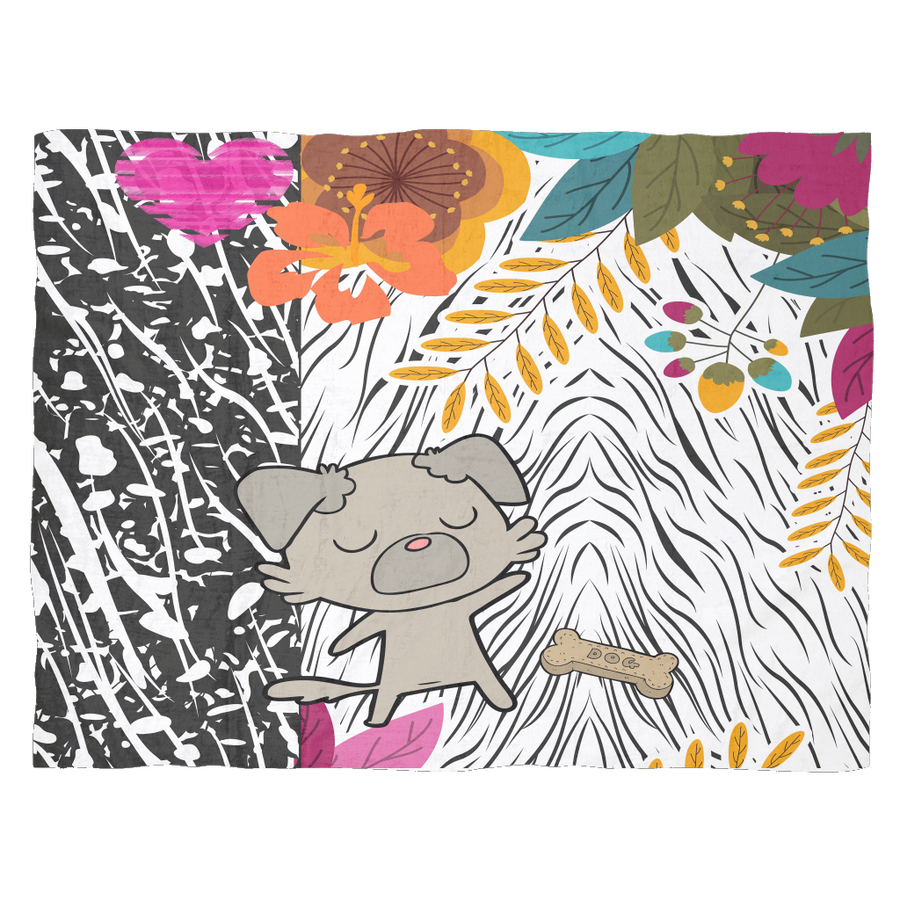 Woven Dance "No Boundaries" Custom Design Fleece Blankets