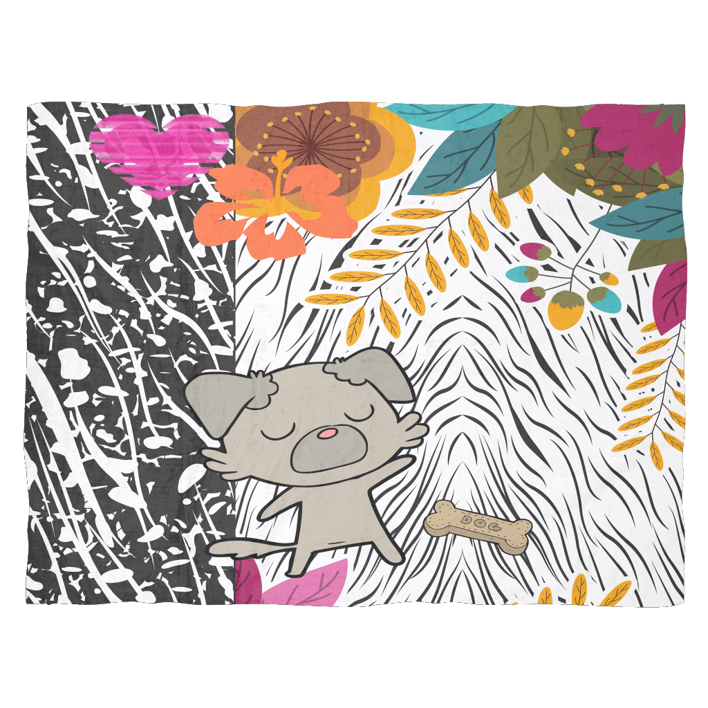 Woven Dance "No Boundaries" Custom Design Fleece Blankets