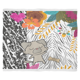 Woven Dance "No Boundaries" Custom Design Fleece Blankets
